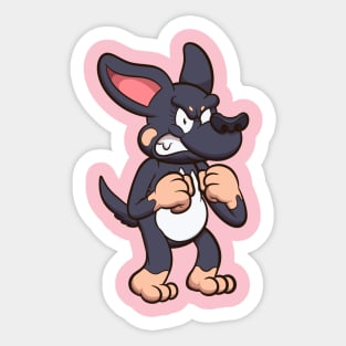 Angry Chihuahua Sticker